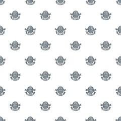 Eco food pattern vector seamless repeat for any web design