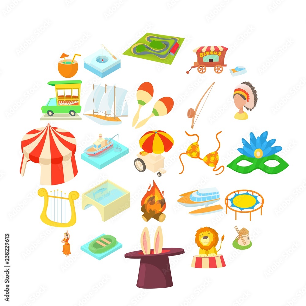 Poster new impression icons set. cartoon set of 25 new impression vector icons for web isolated on white ba