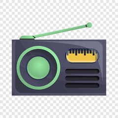 Radio news icon. Cartoon of radio news vector icon for web design