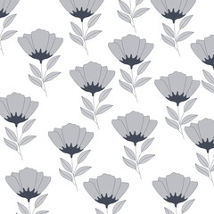 flowers pattern isolated icon