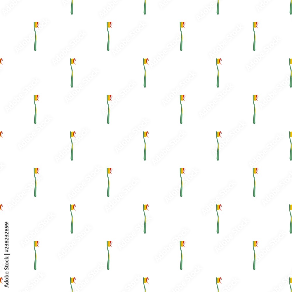 Poster dental toothbrush pattern seamless vector repeat for any web design