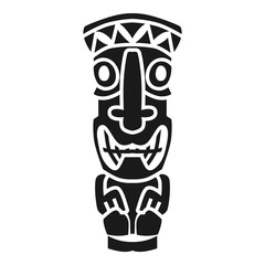 Tahiti culture idol icon. Simple illustration of tahiti culture idol vector icon for web design isolated on white background