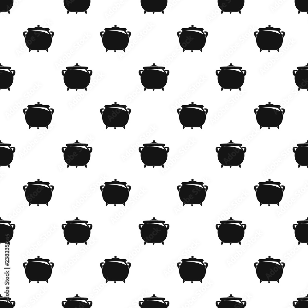 Poster cauldron pattern seamless vector repeat geometric for any web design