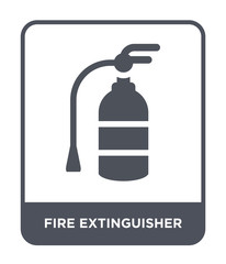 fire extinguisher icon vector
