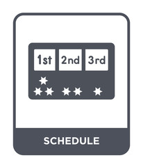 schedule icon vector
