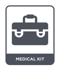 medical kit icon vector