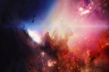 Abstract Deep Space. High Definition Star Field Background