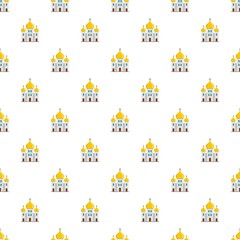 Church pattern seamless vector repeat for any web design