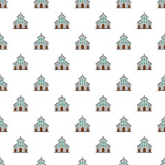 Catholic church pattern seamless vector repeat for any web design