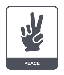 Obraz premium peace icon vector