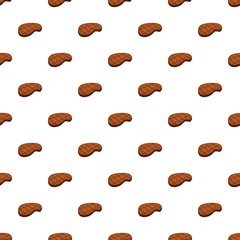 Bbq Steak pattern seamless vector repeat for any web design