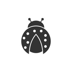 ladybug, easter, spring, insect icon can be used for web, logo, mobile app, UI, UX
