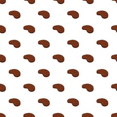 Grill steak pattern seamless vector repeat for any web design