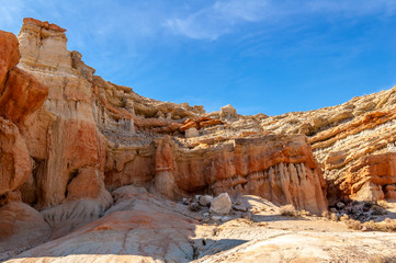 Rock formation at  Red Rock Canyon State Park in California