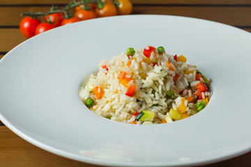 rice with vegetables