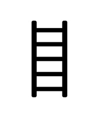 icon of the ladder. raster illustration