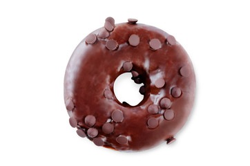 Donuts on a white background