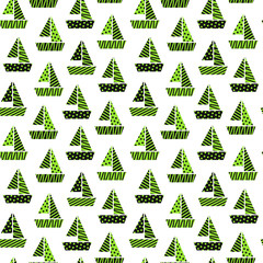 Obraz premium a seamless boat pattern