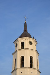 Obraz premium Beautiful buildings and monuments of Vilnius