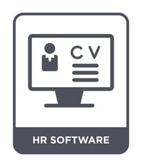 hr software icon vector