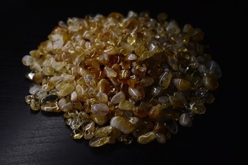 pile of stones citrate citrine
