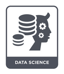 data science icon vector