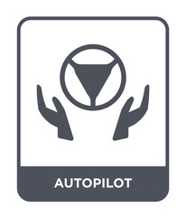 autopilot icon vector