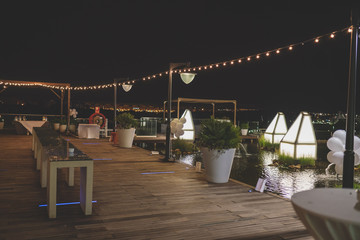 noche puente terraza