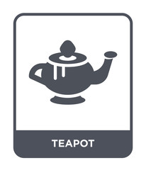 teapot icon vector