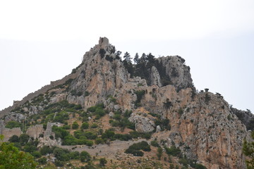 Fototapeta na wymiar Mountain landscapes of Cyprus