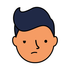 boy face sad expression gesture