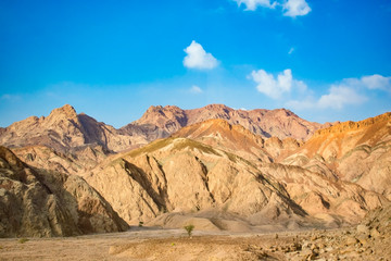 Obraz premium The beauty of the mountains of the Sinai Peninsula in Egypt