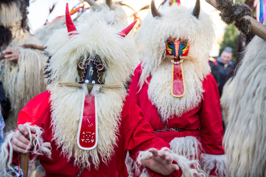 Traditional Slovenian Carnival masks