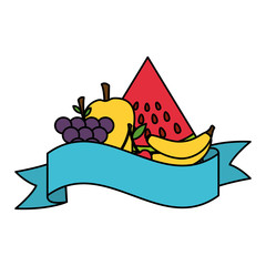 fruits fresh healthy food banner