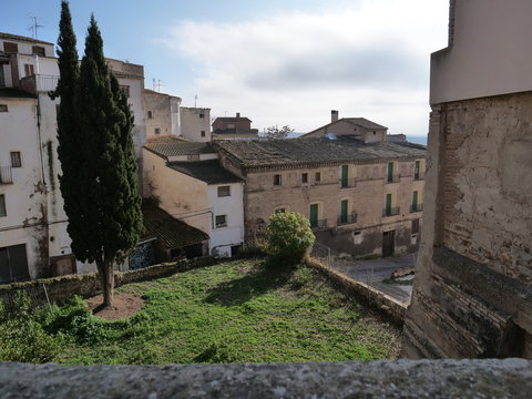 Fonz. Village of Huesca. Aragon. Spain