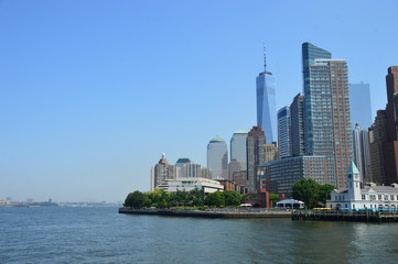 Fototapeta na wymiar view of New York skyline