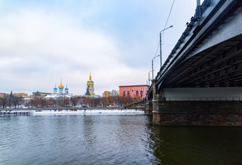 Novospassky Monastery New monastery of the Saviour, is one of the fortified monasteries surrounding Moscow from the south-east.