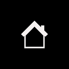home vector icon. flat home design. home illustration for graphic