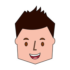 man face cartoon character image