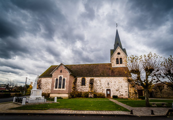 Fototapeta premium Eglise de La Chapelle-Rablais