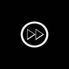 right arrow vector icon. flat right arrow design. right arrow illustration for graphic