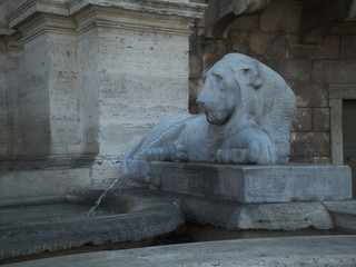 lion fountain