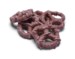 Chocolate Pretzels Pile