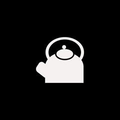 teapot vector icon. flat teapot design. teapot illustration for graphic