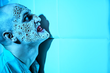 ugly zombie man