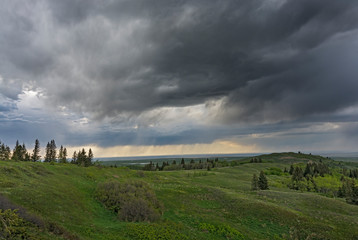 Storm Clouds over Cypress Hills