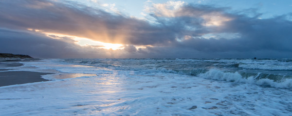 Sonnenuntergang am meer