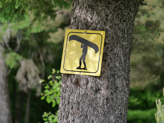 Canoe Sign