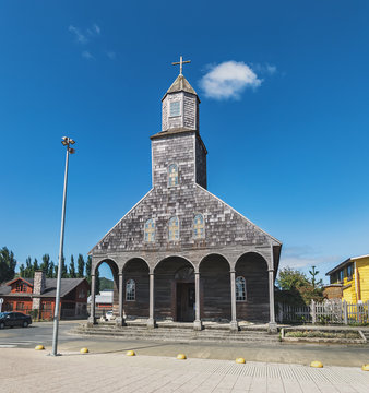 Church of Achao - Chiloe Island, Chile