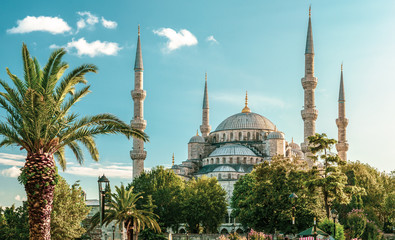 Blue mosque in Istanbul, Turkey